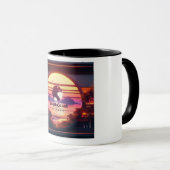 南海岸ライブラジオ未来的デザイナーマグ マグカップ (正面右)