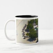 南海島、ママヌカ諸島、フィジー ツートーンマグカップ (左)