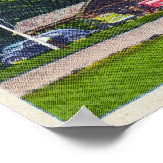 南点駐車場エリアシーン ポスター (角)