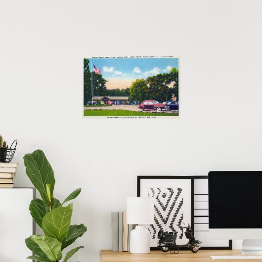 南点駐車場エリアシーン ポスター (ホームオフィス)