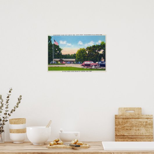 南点駐車場エリアシーン ポスター (キッチン)