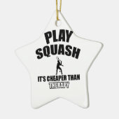 南瓜プレーヤーのデザイン セラミックオーナメント (左)