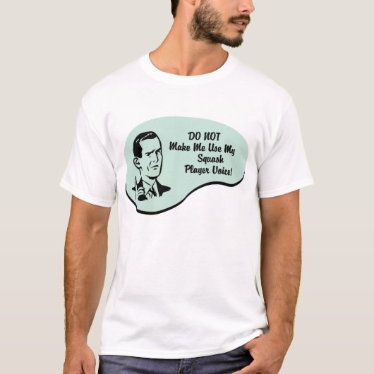 南瓜プレーヤーの声 Tシャツ (正面)