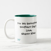 南生まれと南の繁殖… ツートーンマグカップ (左)