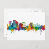 南端の海のイングランドのスカイライン ポストカード (正面/裏面)