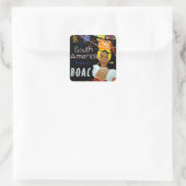 南米から飛行機で行く スクエアシール (バッグ)