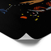 南米から飛行機で行く ポスター (角)