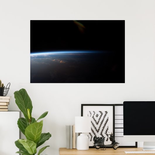 南米に沈む夕日 ポスター (ホームオフィス)