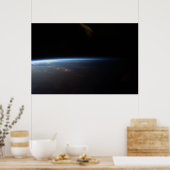 南米に沈む夕日 ポスター (キッチン)