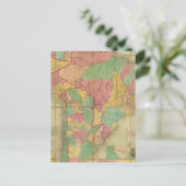 南米の地図2 ポストカード (スタンド正面)