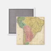 南米の歴史地図 マグネット (正面/裏面)