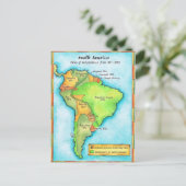 南米の独立 ポストカード (スタンド正面)