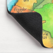 南米の独立 マウスパッド (コーナー)