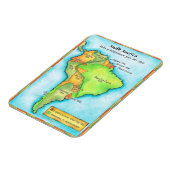 南米の独立 マグネット (左側)