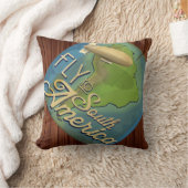 南米へ飛ぶ クッション (ブランケット)