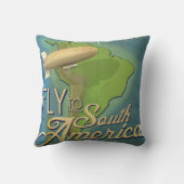 南米へ飛ぶ クッション (裏面)