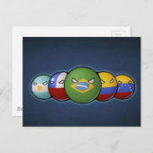 南米カントリーボール ポストカード (正面/裏面)