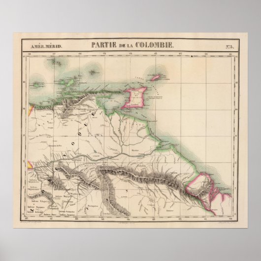 南米コロンビア3 ポスター (正面)