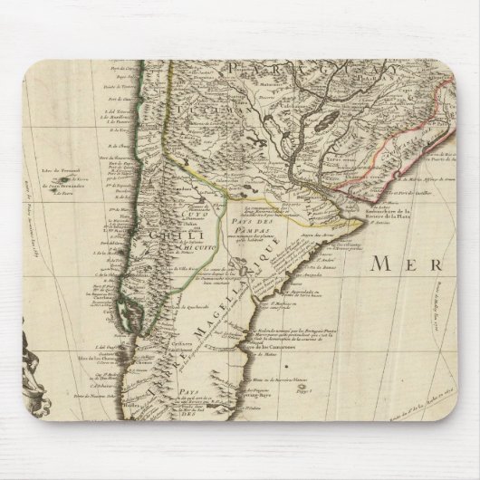 南米パラグアイ マウスパッド (正面)