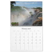 南米ビスタス2025 (場所あり)大 カレンダー (2月 2026)