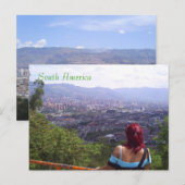 南米メデリンコロンビア ポストカード (正面/裏面)