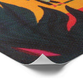 南米ヴィンテージ旅行ポスター ポスター (角)