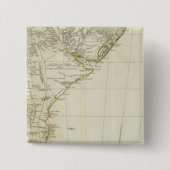 南米南部地図 缶バッジ (正面)