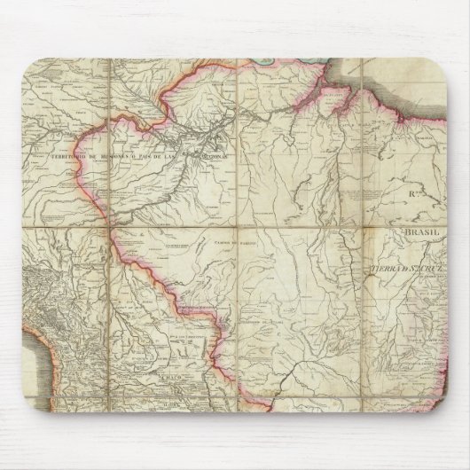 南米地図3 マウスパッド (正面)