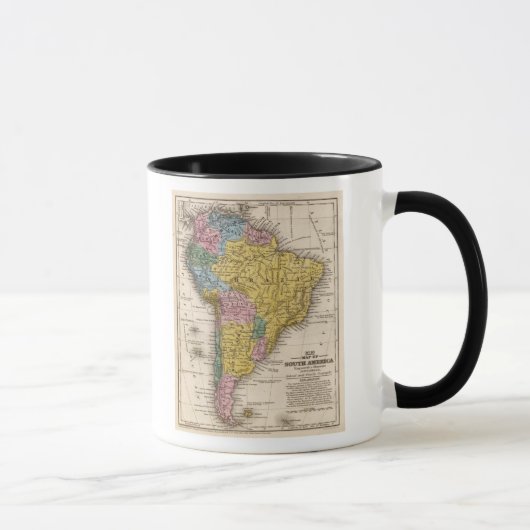 南米地図5 マグカップ (右)