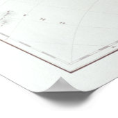 南米地図 ポスター (角)