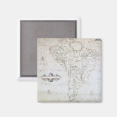 南米地図 マグネット (正面/裏面)