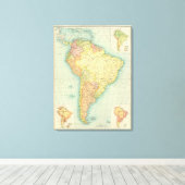 南米政治 キャンバスプリント (インサイチュ (ウッドフロア))