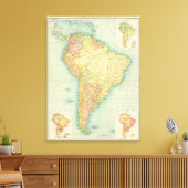 南米政治 キャンバスプリント (インサイチュ (リビング))