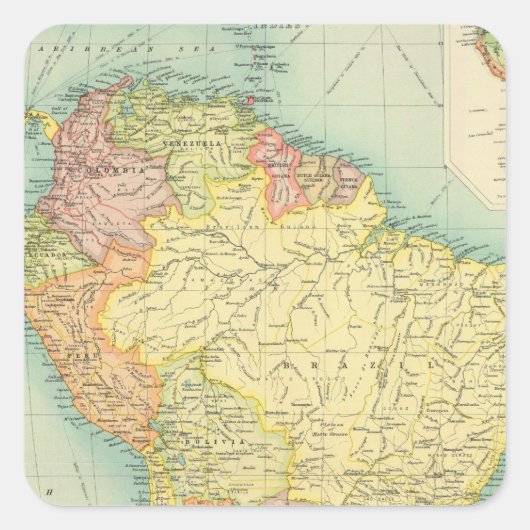 南米政治 スクエアシール (正面)