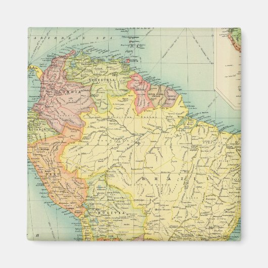 南米政治 マグネット (正面)