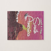 南米旅行をする ジグソーパズル (横)