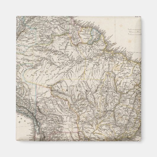 南米総合地図 マグネット (正面)