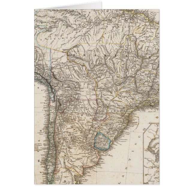 南米複合地図 (正面)