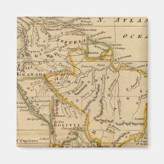 南米11 マグネット (正面)