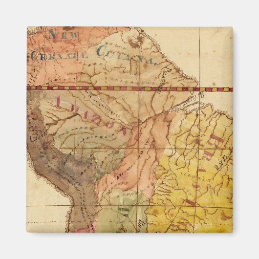 南米15 マグネット (正面)