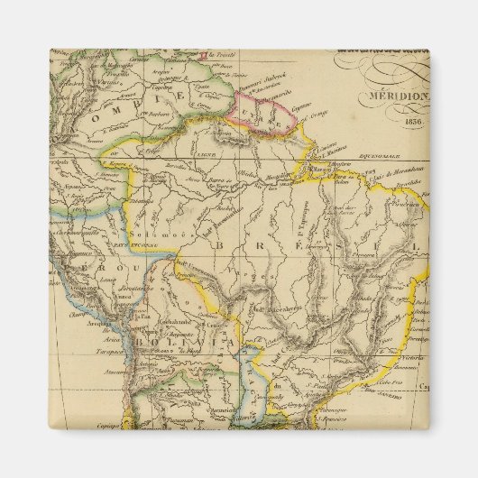 南米18 マグネット (正面)