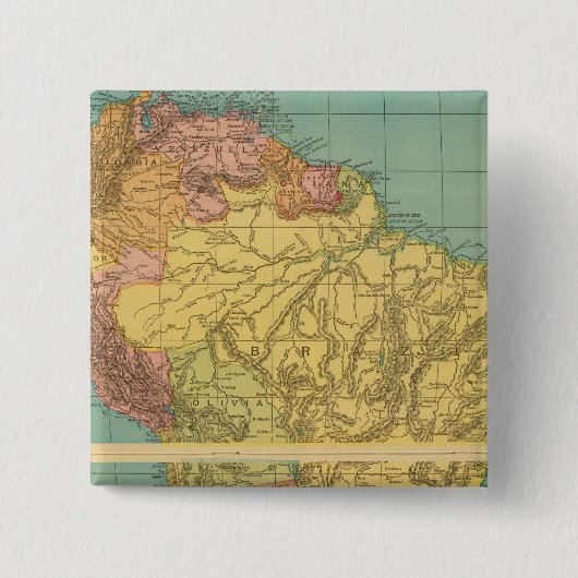 南米20 缶バッジ (正面)