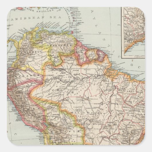 南米2 スクエアシール (正面)