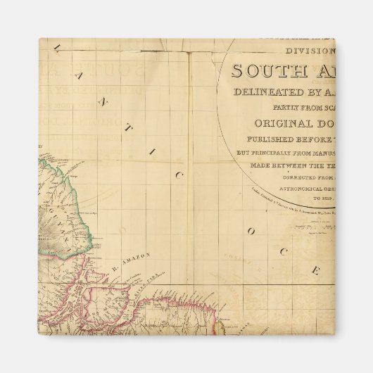 南米5 マグネット (正面)