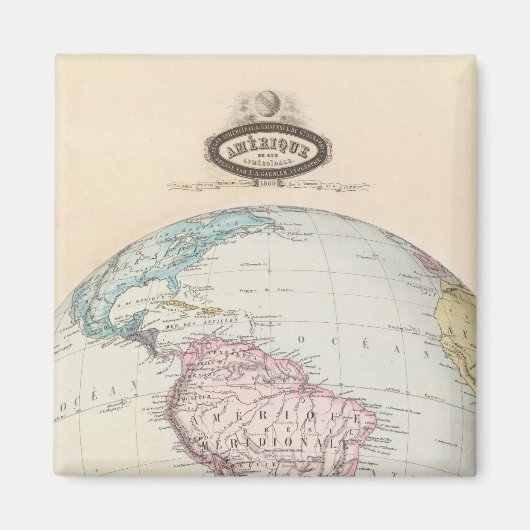 南米6 マグネット (正面)