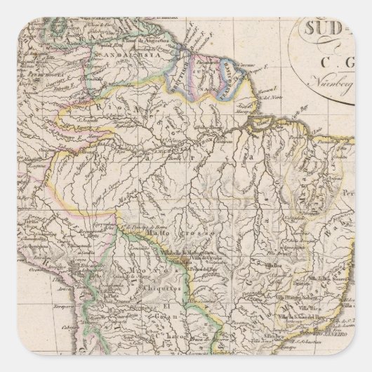 南米9 スクエアシール (正面)