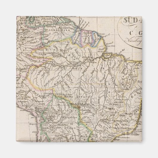 南米9 マグネット (正面)