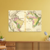 南米、アフリカ キャンバスプリント (インサイチュ (リビング))