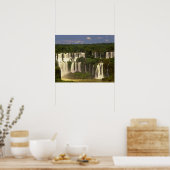 南米、アルゼンチン、ブラジル、イワク秋、 ポスター (キッチン)