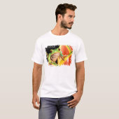 南米、エクアドル、アマゾン。アマガエル Tシャツ (正面フル)